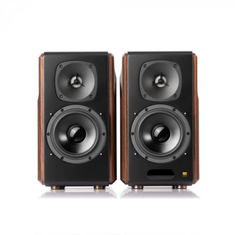 Edifier Powered Bluetooth Bookshelf 2.0 Active Speakers Brown S2000mkiiibn Edifier Powered Bluetooth Bookshelf 2.0 Active Speakers Brown S2000mkiiibn