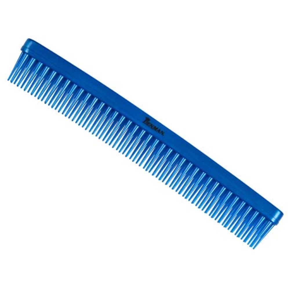 Denman 3 Row Detangle and Tease Styling Comb (BLUE) for Wet Detangling, Backcombing and Separating Curls - D12 Denman 3 Row Detangle and Tease Styling Comb (BLUE) for Wet Detangling, Backcombing and Separating Curls - D12