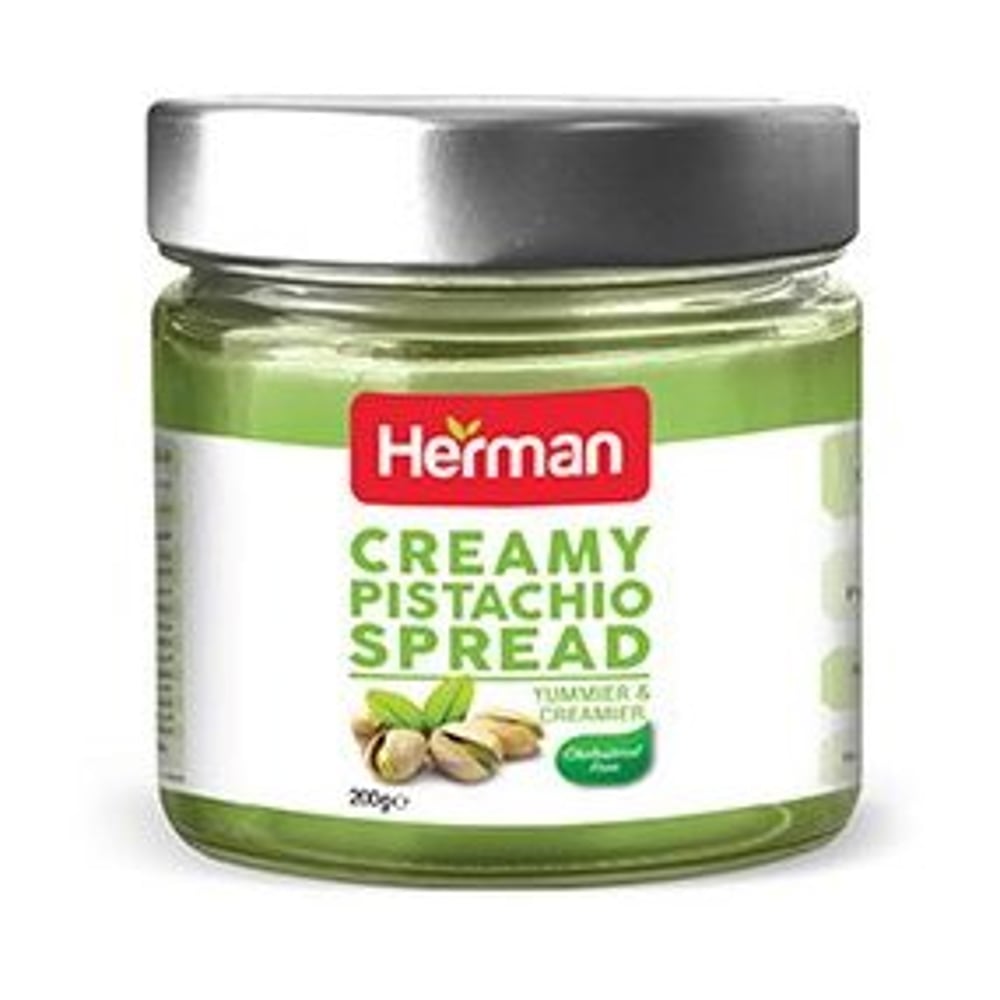 Herman Pistachio Spread Glass-200gms-Glass