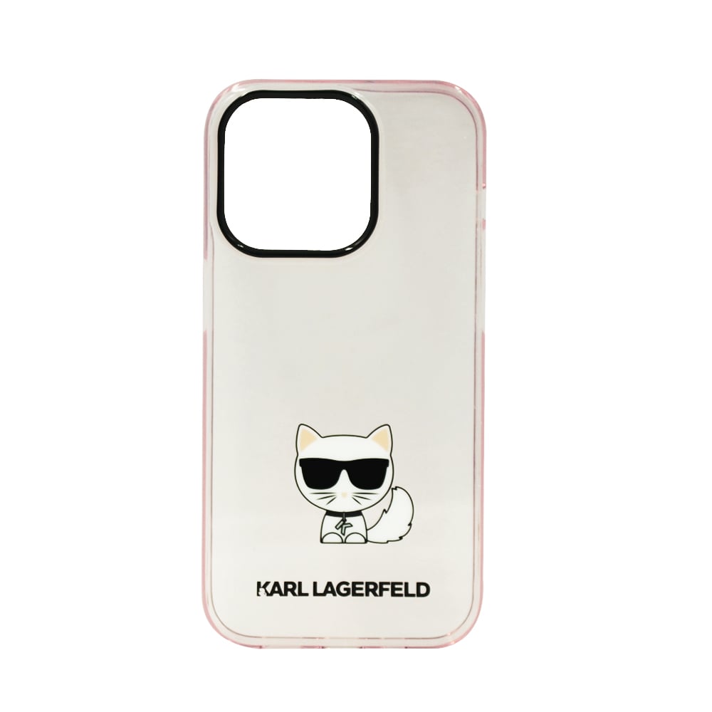 Karl Lagerfeld Iml Transparent Choupette Body Hard Case For Iphone 14 Pro Pink Karl Lagerfeld Iml Transparent Choupette Body Hard Case For Iphone 14 Pro Pink
