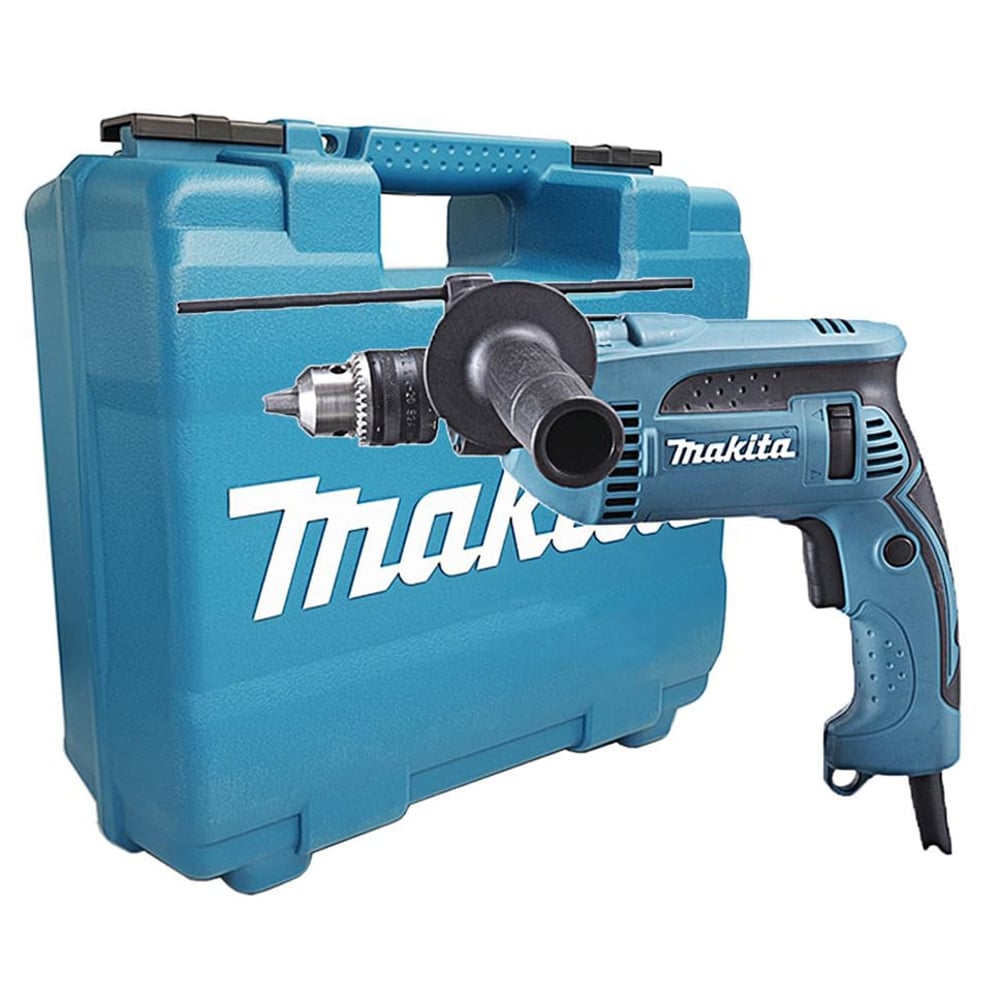 Makita HP1640KX3 Electric Impact Drill 680W + Bit Set