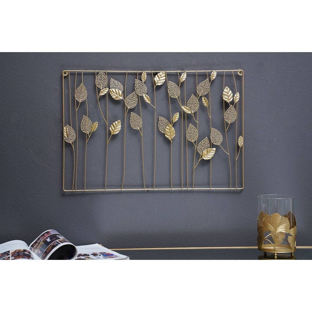 Chasel Wall Decor Gold 60x40cm
