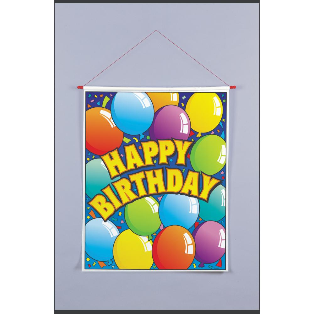 Unique- Hanging Birthday Banner 24