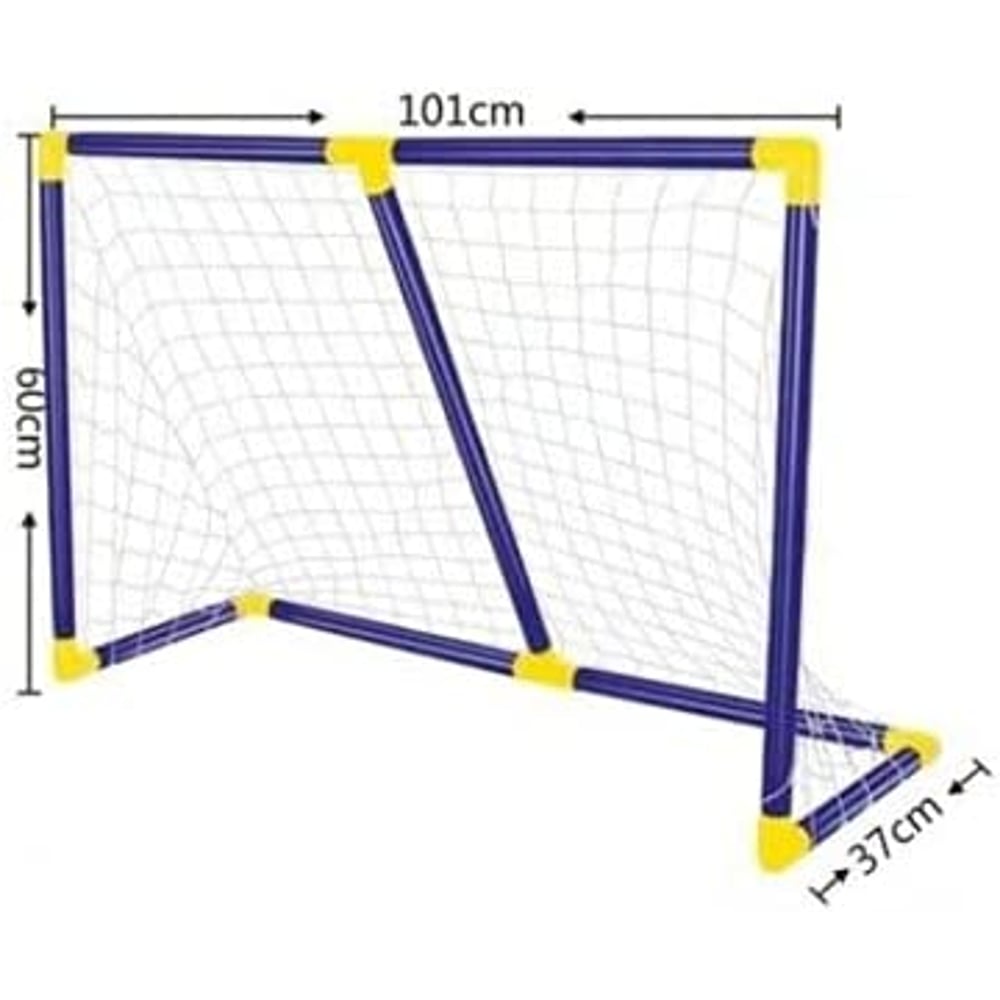 ULTIMAX Football Goal Post Net Football Net Toy Indoor Outdoor Soccer Sport Games Mini Training Practice Set for Kids Children ULTIMAX Football Goal Post Net Football Net Toy Indoor Outdoor Soccer Sport Games Mini Training Practice Set for Kids Children