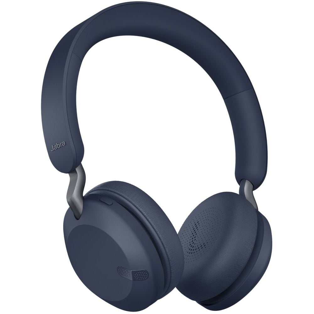 Jabra Elite 45H Wireless On Ear Headset Navy