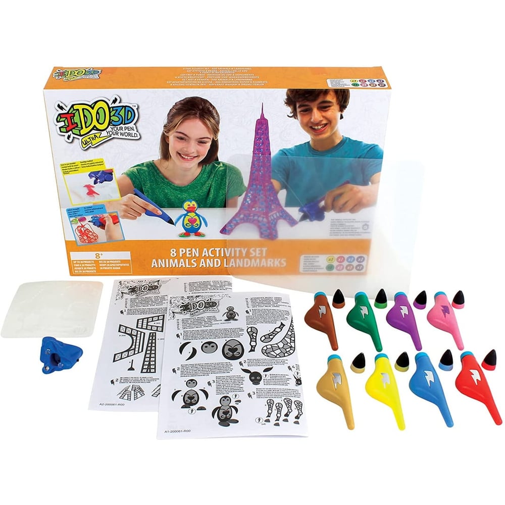 Ido 3d Vertical 8 Pen Set Gender Neutral