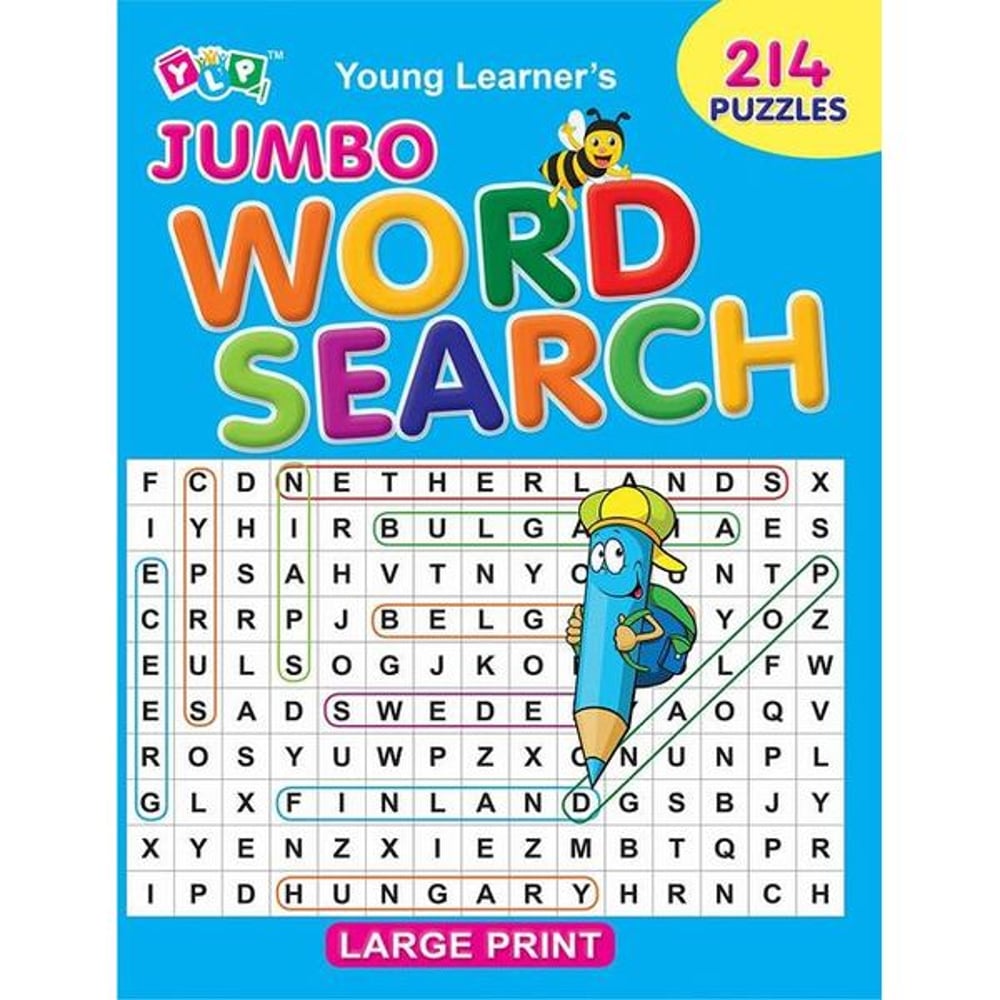 Jumbo Word Search Book