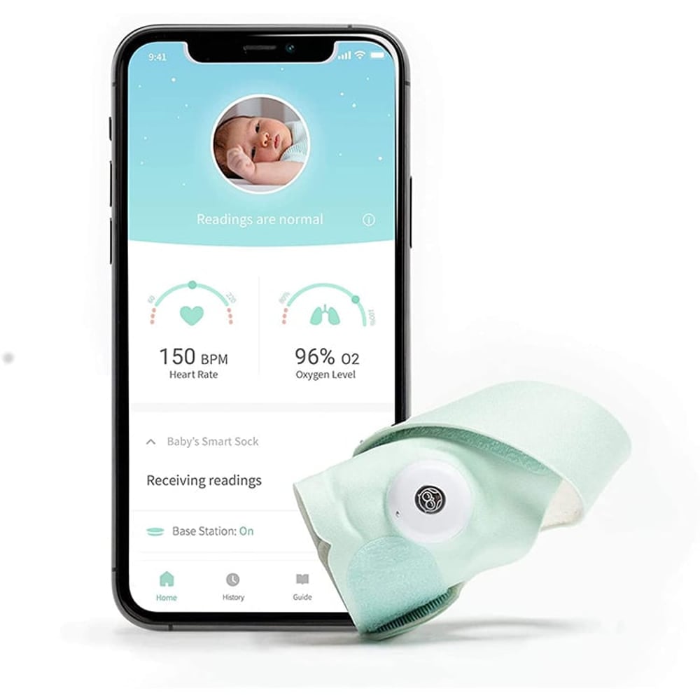 Owlet Smart Sock 3 Baby Monitor With Oxygen & Heart Rate Owlet Smart Sock 3 Baby Monitor With Oxygen & Heart Rate
