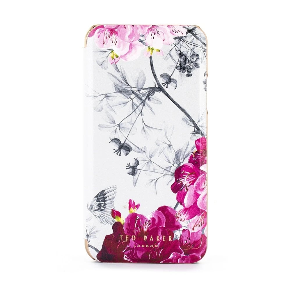 Ted Baker Folio Case For iPhone Xs Max Babylon Nickel