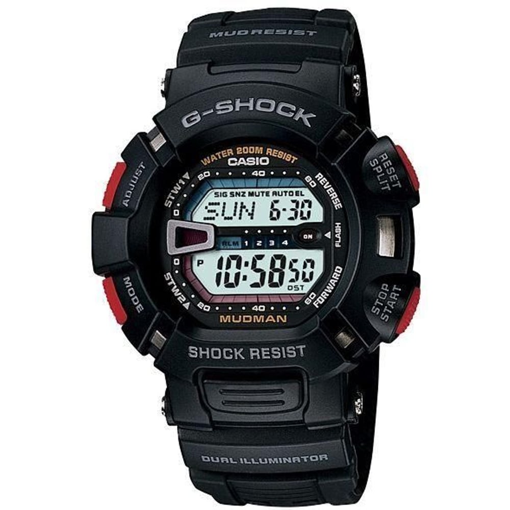 Casio G-SHOCK Men's Digital Black Dial Watch - G-9000-1V