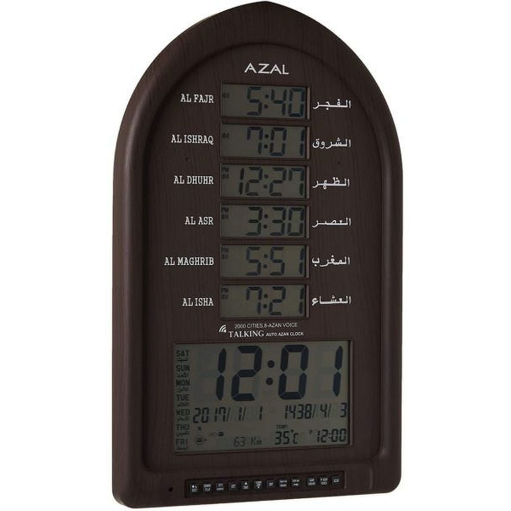 Azal Auto Islamic Azan Clock