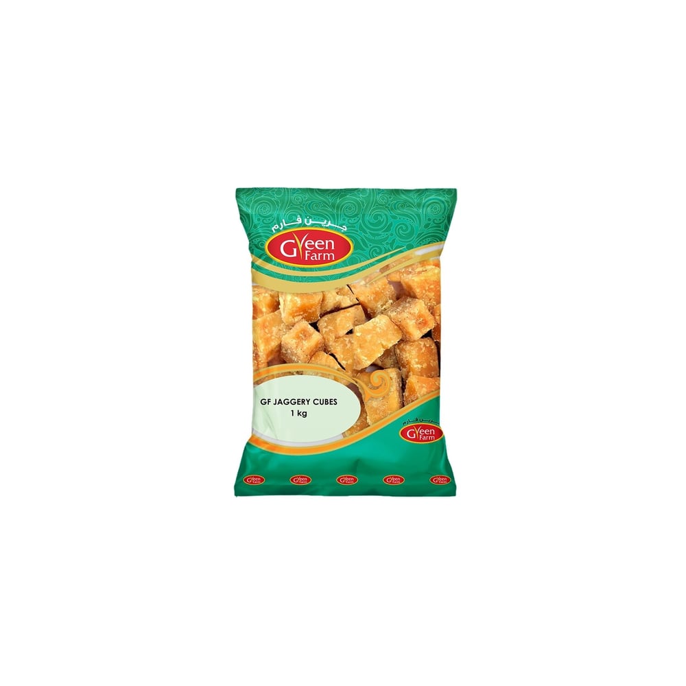 Green Farm Jaggery Cube 1KG Green Farm Jaggery Cube 1KG