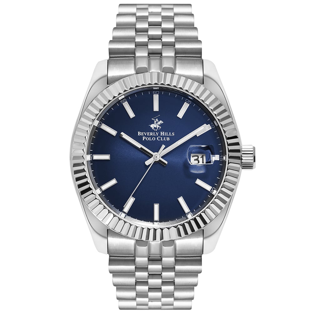 Beverly Hills Polo Club Men's Chronograph Dark Blue Dial Watch - Bp3018x.390 Beverly Hills Polo Club Men's Chronograph Dark Blue Dial Watch - Bp3018x.390