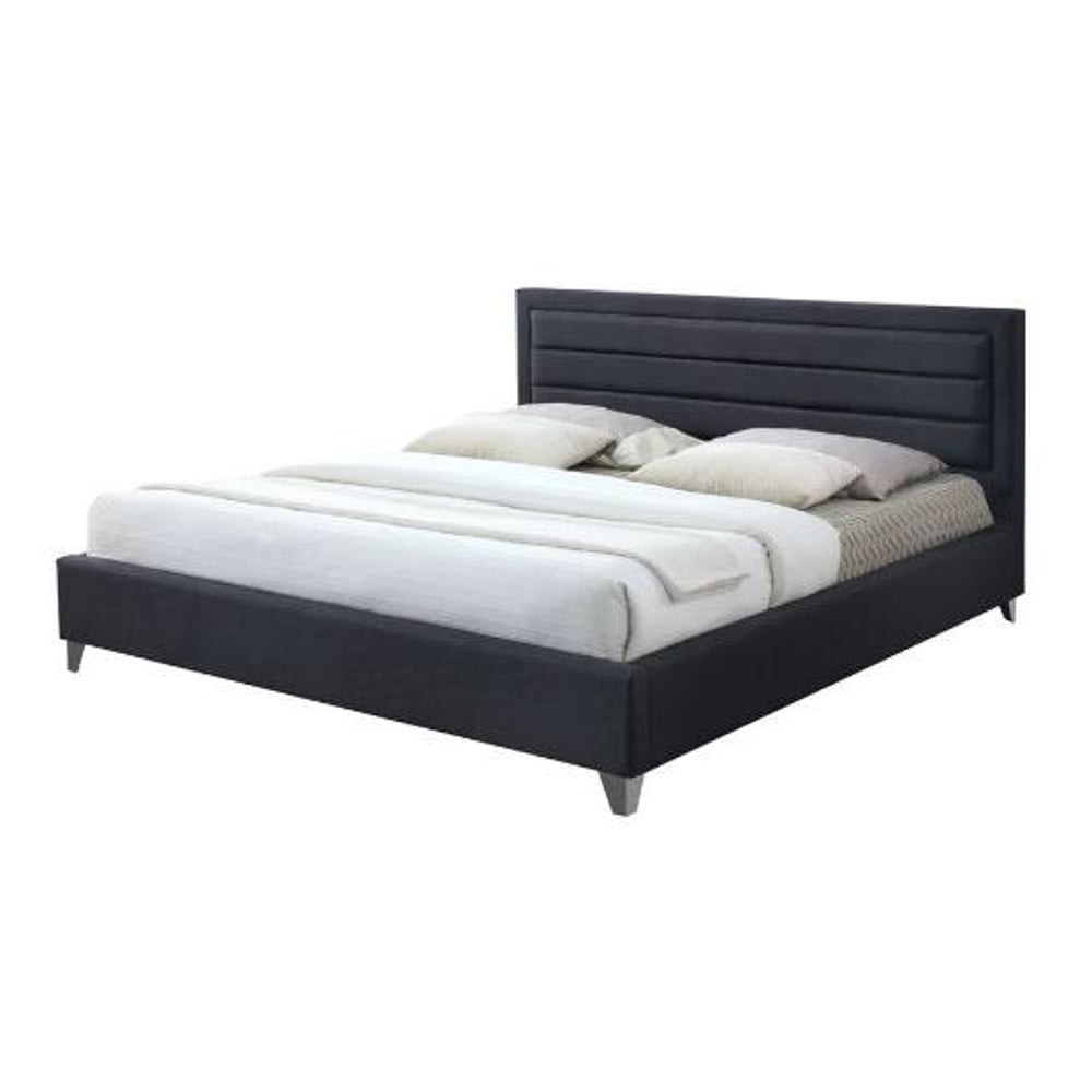 MooBoo Alicia 180cm Dark Grey King Size Bed