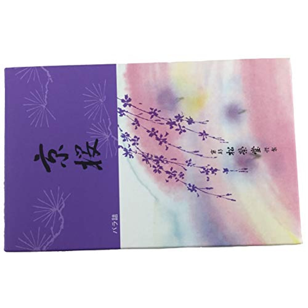 Shoyeido Kyoto Cherry Blossoms Incense, 450 Sticks - Kyo-Zakura Shoyeido Kyoto Cherry Blossoms Incense, 450 Sticks - Kyo-Zakura