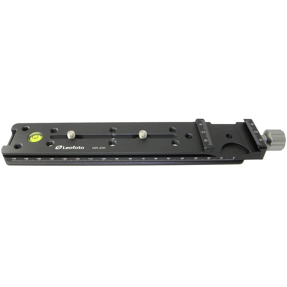 Leofoto Nr-200 200mm Nodal Slide Rail & Clamp With D-ring Screws Arca & Rrs Compatible Nr-200 Leofoto Leofoto Nr-200 200mm Nodal Slide Rail & Clamp With D-ring Screws Arca & Rrs Compatible Nr-200 Leofoto