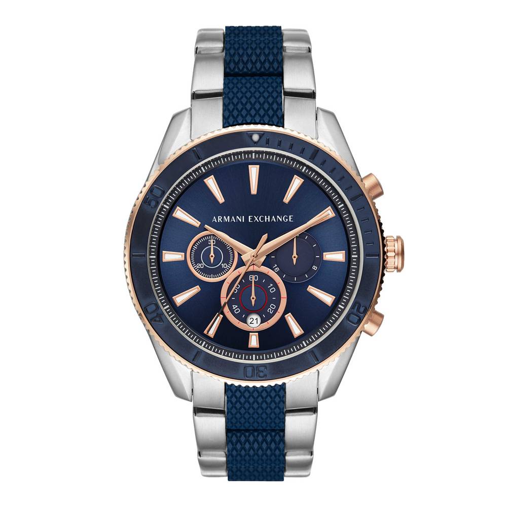 Armani Exchange Two Tone Stainless Steel Men Watch AX1819 Armani Exchange Two Tone Stainless Steel Men Watch AX1819