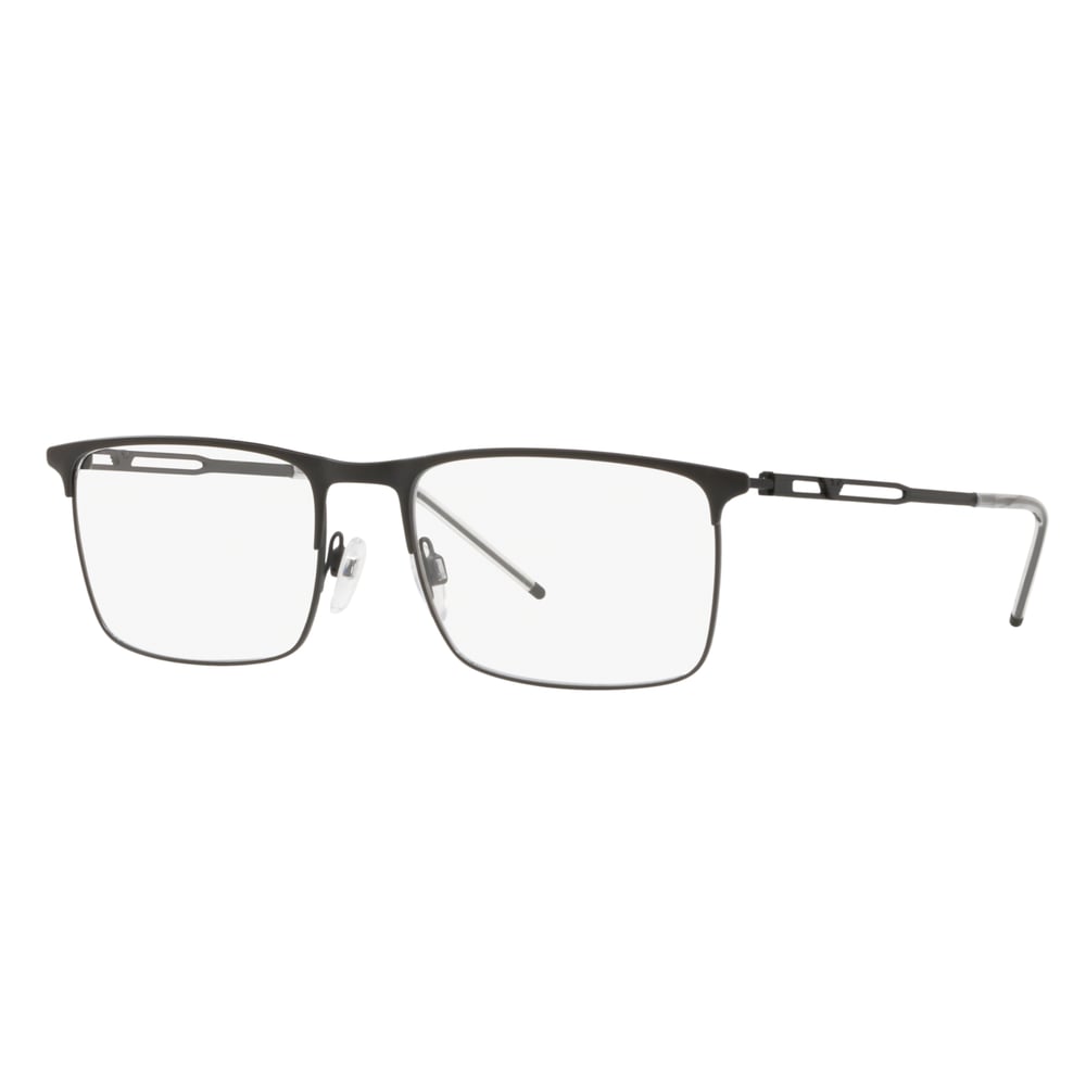 Emporio Armani EA 1096 3001 55mm Matte Gunmetal Men's Rectangular Eyeglass Frame Emporio Armani EA 1096 3001 55mm Matte Gunmetal Men's Rectangular Eyeglass Frame