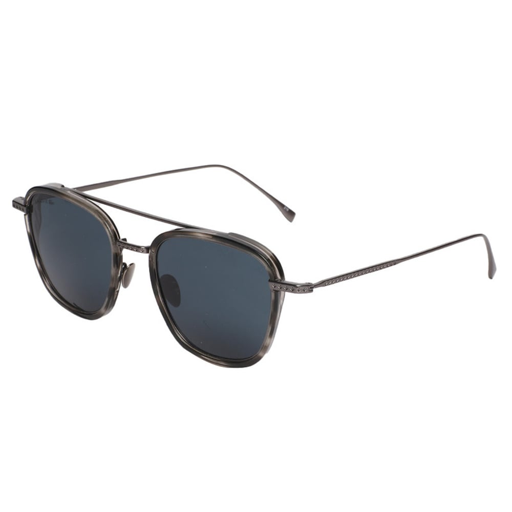Lacoste L104snd 024 Pilot Gunmetal Full Frame Sunglass For Unisex (gradient Blue Lens) Lacoste L104snd 024 Pilot Gunmetal Full Frame Sunglass For Unisex (gradient Blue Lens)
