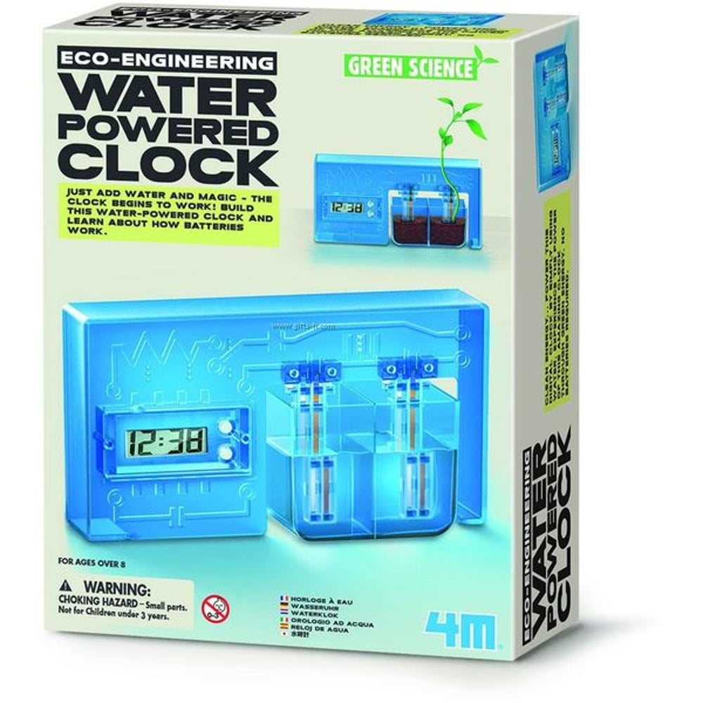 Buy 4M 3411 WaterPowered Clock Online in UAE Sharaf DG