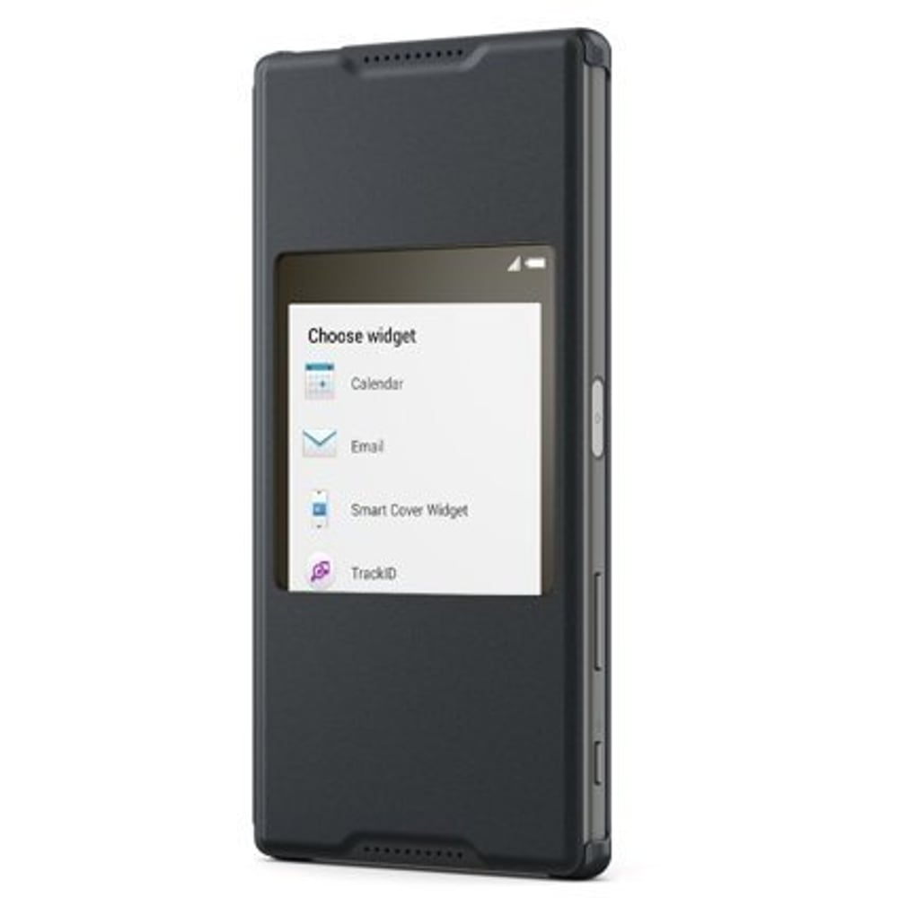Sony SCR42 12968918 Style Window Cover Black For Xperia Z5 
