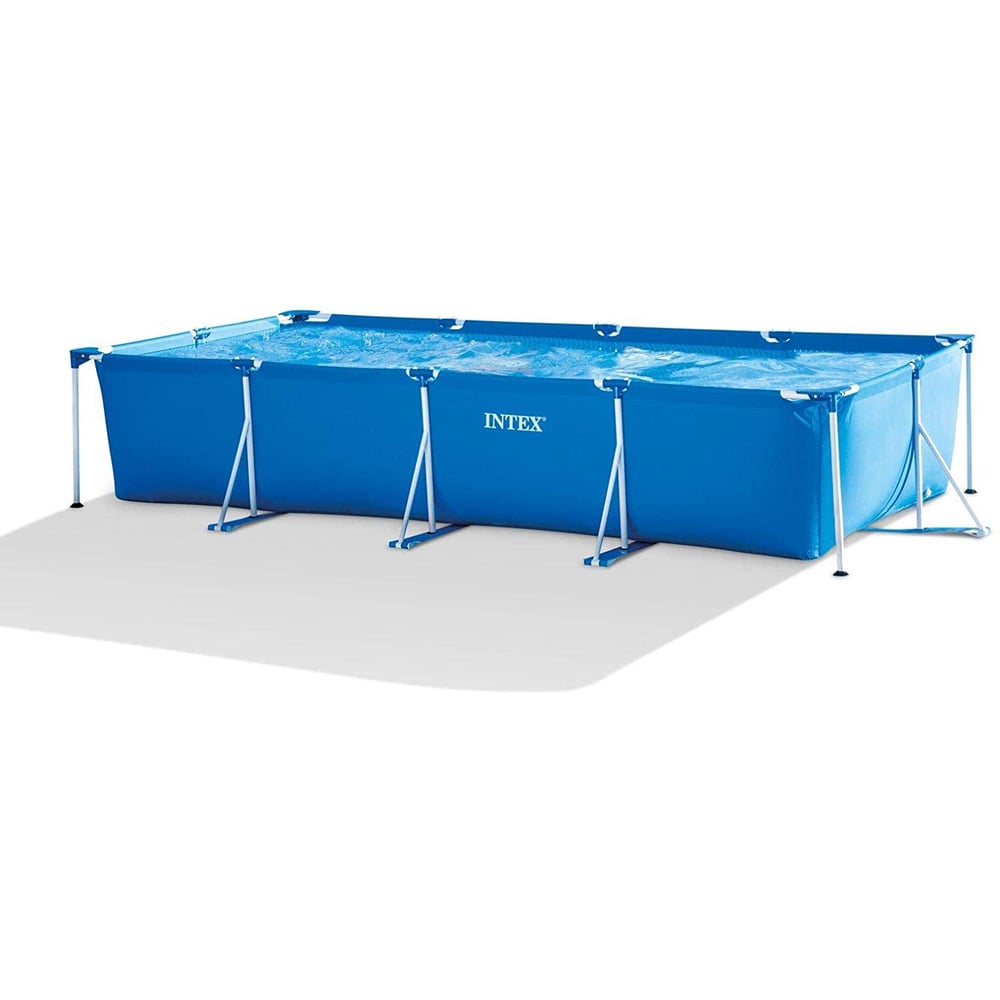 Intex Rectangular Frame Pool W/pump (4.5x2.2x84) Intex Rectangular Frame Pool W/pump (4.5x2.2x84)