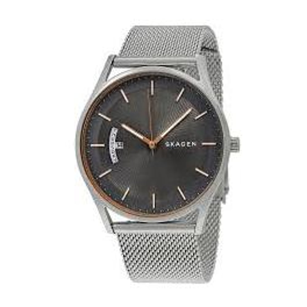 Skagen Holst Silver Mesh Men Watch SKW6396