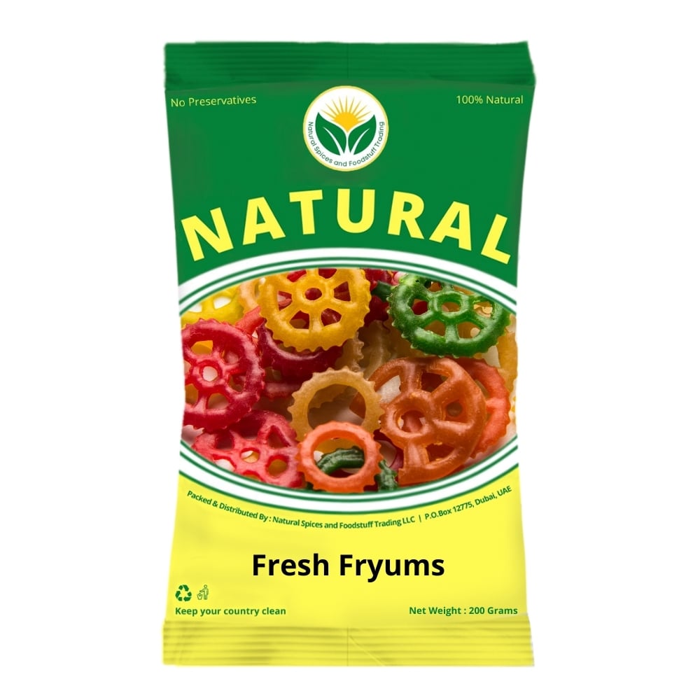 Natural Fresh Fryums 1kg Natural Fresh Fryums 1kg
