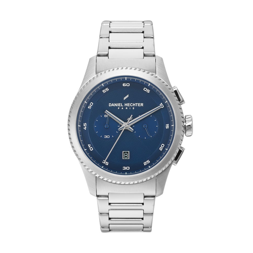 Daniel Hechter Chrono blue Stainless Steel Mens Watch Daniel Hechter Chrono blue Stainless Steel Mens Watch