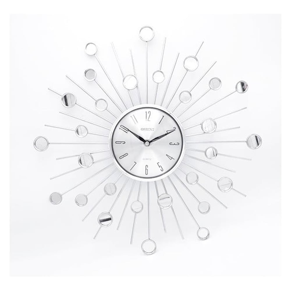 Orient Spider Clocks Metal and Glass Wall Clock