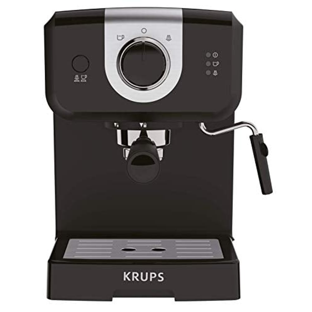 Krups Xp3208 15-Bar Pump Espresso And Cappuccino Coffee Maker, 1.5-Liter, Black Krups Xp3208 15-Bar Pump Espresso And Cappuccino Coffee Maker, 1.5-Liter, Black