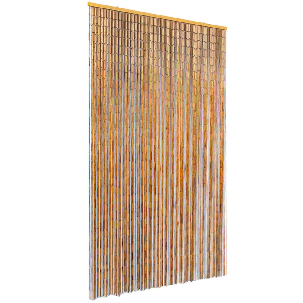 vidaXL Insect Door Curtain Bamboo 120x220 cm vidaXL Insect Door Curtain Bamboo 120x220 cm