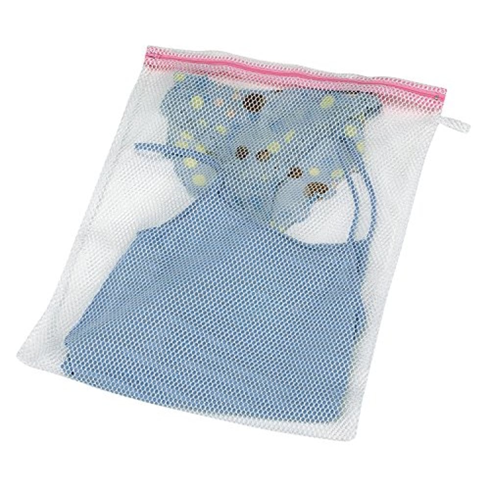 Household Essentials 121 Mesh Lingerie Bag For Laundry - Use In Washing Machines- White Household Essentials 121 Mesh Lingerie Bag For Laundry - Use In Washing Machines- White