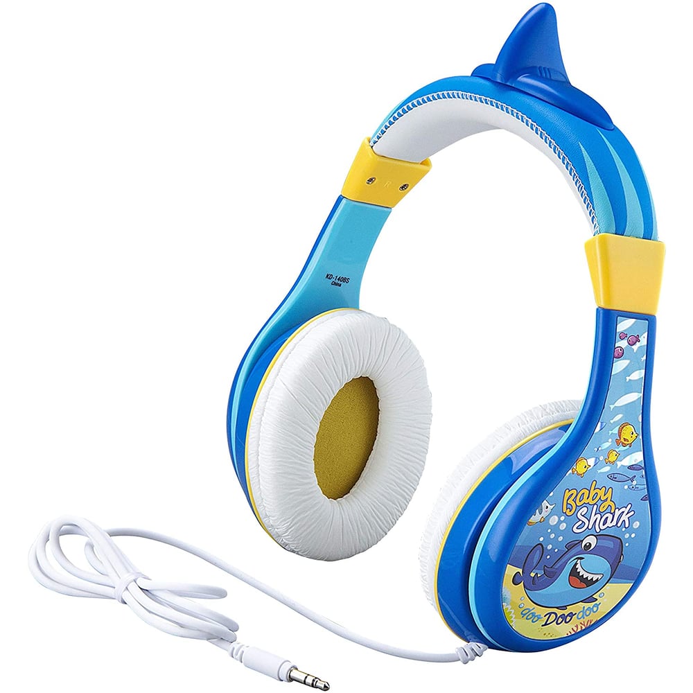 Kiddesign Moulded Youth Headphones - Baby Shark