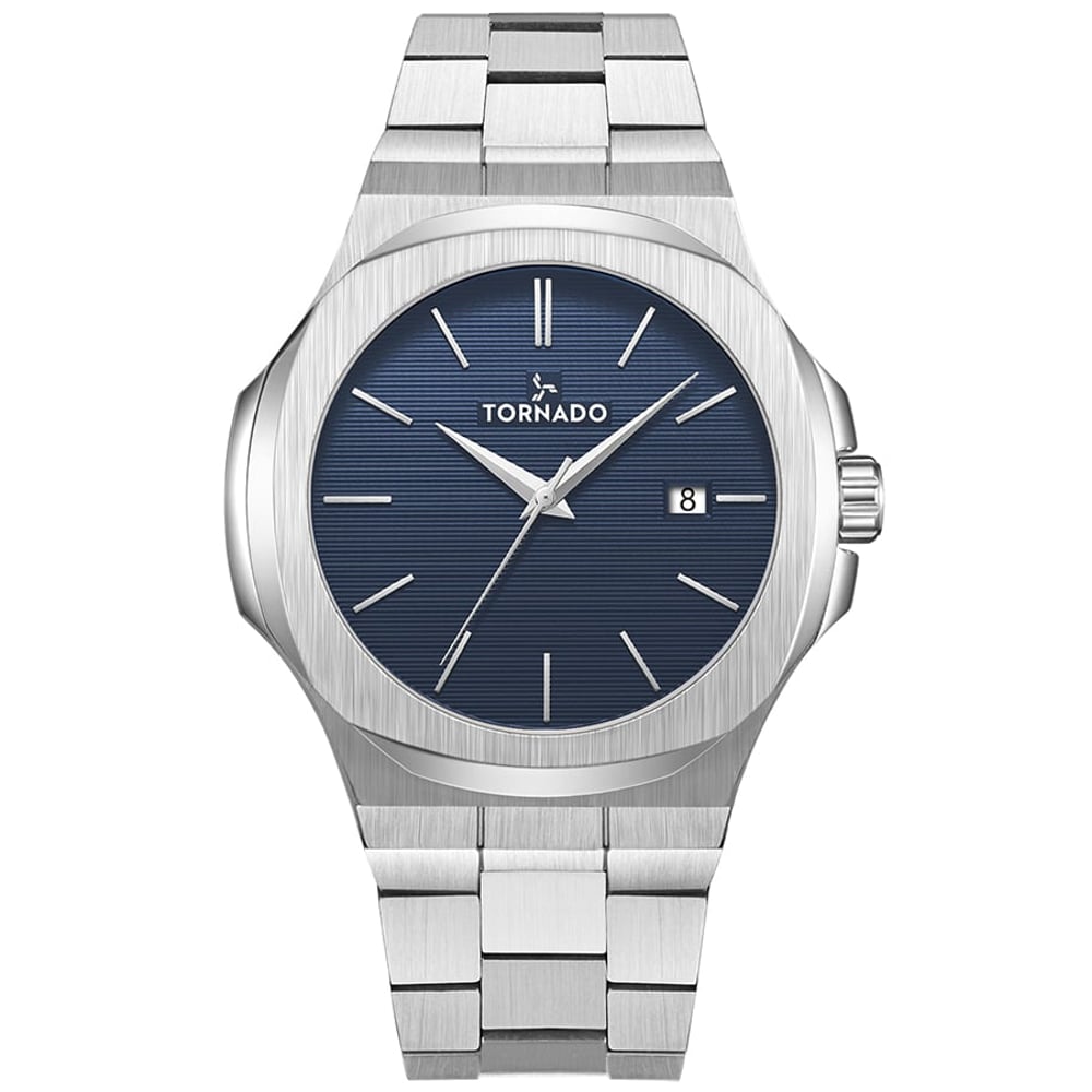 Tornado Men's Multi-Function Blue Dial Watch - T21001-SBSL Tornado Men's Multi-Function Blue Dial Watch - T21001-SBSL