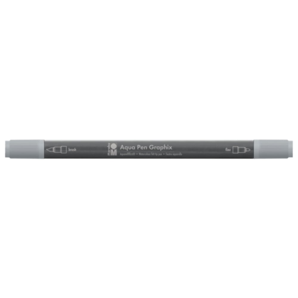 Marabu Aqua Pen Graphix, Grey 078 Marabu Aqua Pen Graphix, Grey 078
