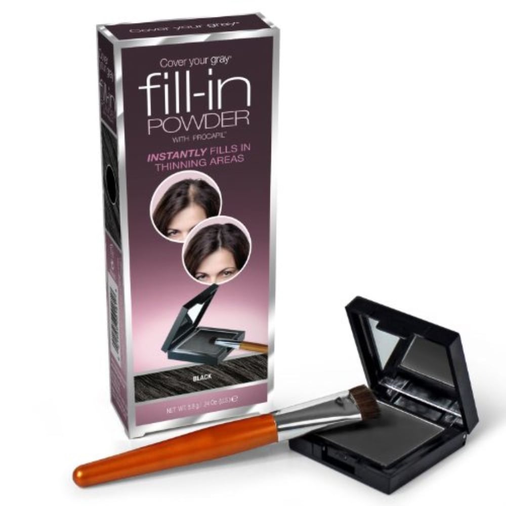 Cover Your Gray Fill In Powder - Root Cover Up And Hair Volumizing Powder, Hair Filler For Thinning Hair, Root Touch Up Powder, Instantly Fills In Thi