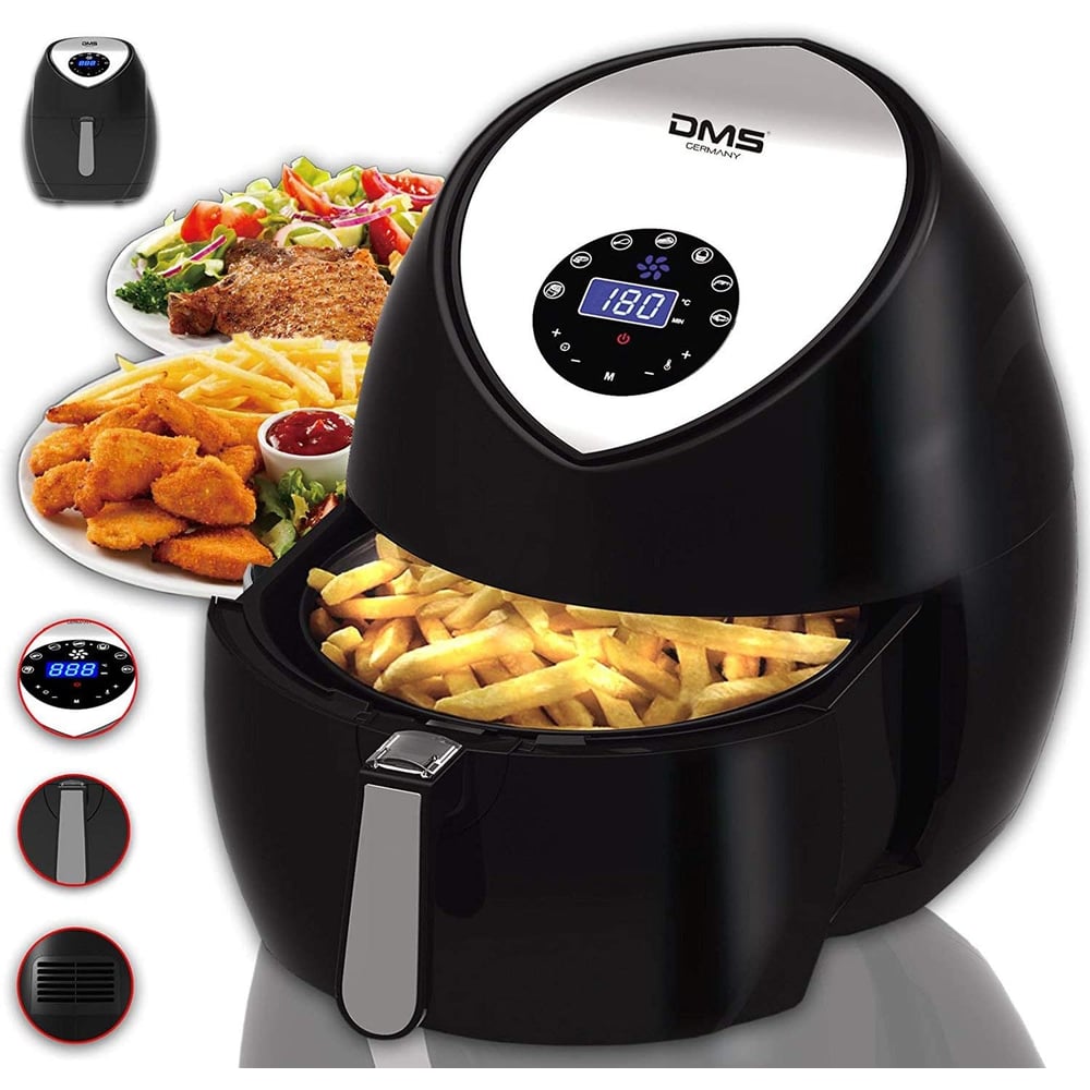 DMS Digital Air Fryer Touch Screen XXXL 7Litres DMS Digital Air Fryer Touch Screen XXXL 7Litres