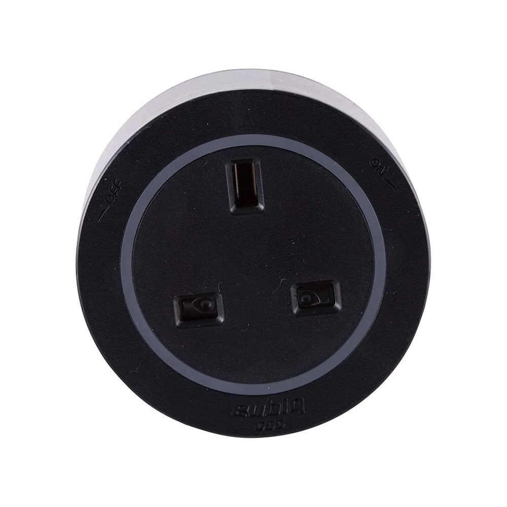 Eubiq Bs4 Adapter Black Rim With Blue Led [premium Finishing] Easy To Use Plug & Play [designed With The Aesthetic Appeal Of A Decorative Ornament] - Fully Compatible With All Gss System Shiny Black