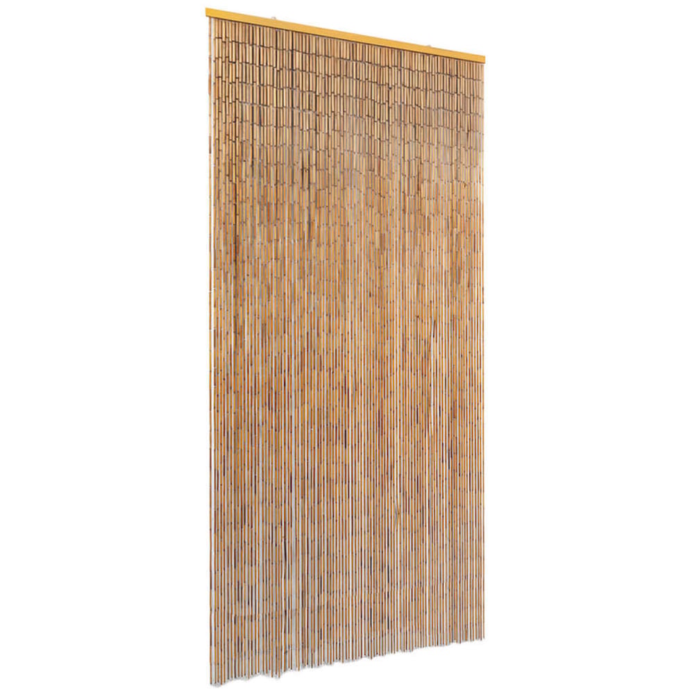 vidaXL Insect Door Curtain Bamboo 90x220 cm