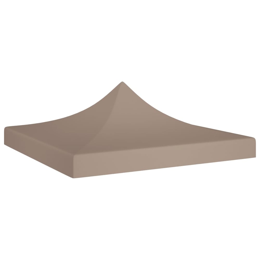 vidaXL Party Tent Roof 2x2 m Taupe 270 g/m2 vidaXL Party Tent Roof 2x2 m Taupe 270 g/m2