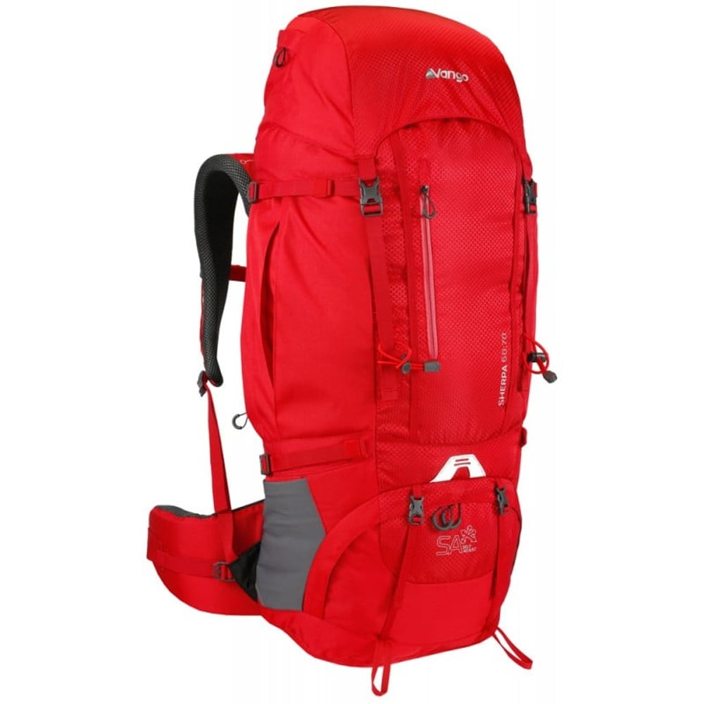 Vango Sherpa Rucksack, 60:70, Paprika Vango Sherpa Rucksack, 60:70, Paprika