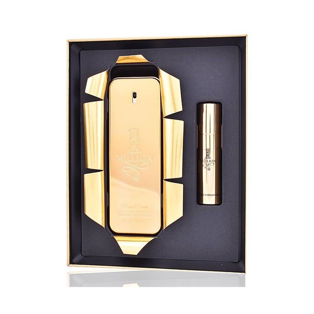 Paco Rabanne 1 Million EDT 100ml+10ml Travel Spray Giftset Men