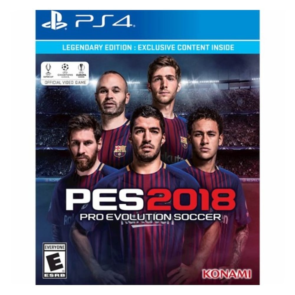 PS4 PES 2018 Legendary Edition Game