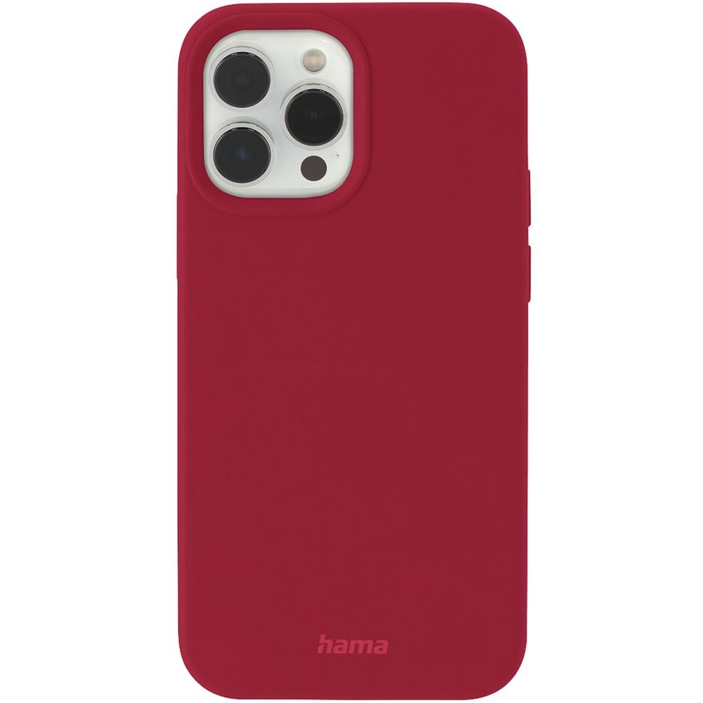 Hama MagCase Finest Feel Pro Case Red Apple iPhone 14 Pro Hama MagCase Finest Feel Pro Case Red Apple iPhone 14 Pro