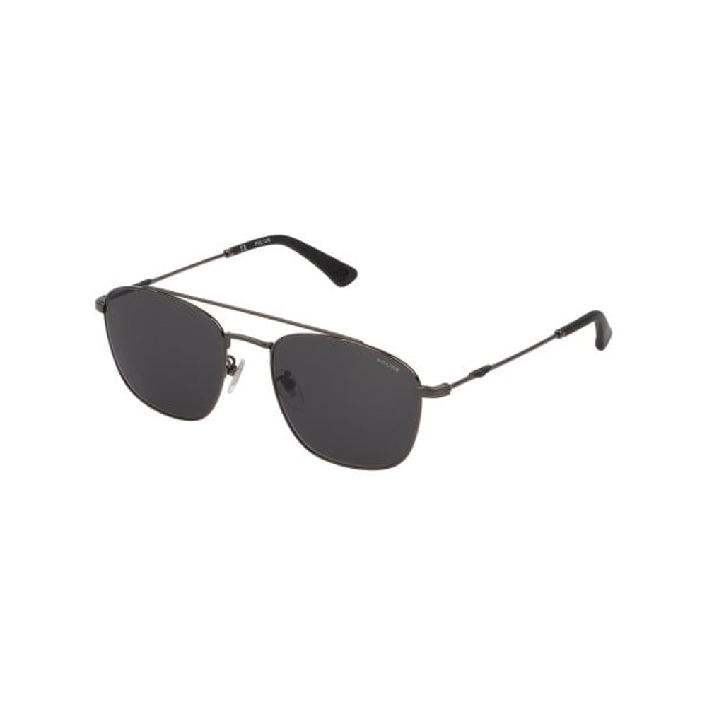 Police Glossy Matte Grey Metal Unisex Sunglasses SPL-996M550568 Police Glossy Matte Grey Metal Unisex Sunglasses SPL-996M550568