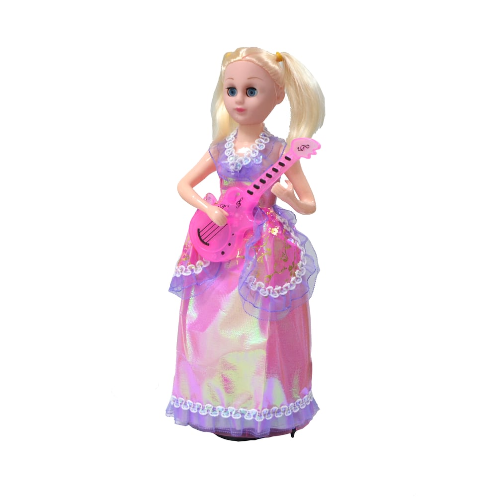 Toy Land Fashion Girl Omni Direction Toy Playing Guitar With Music And Light For Kids Toy Land Fashion Girl Omni Direction Toy Playing Guitar With Music And Light For Kids