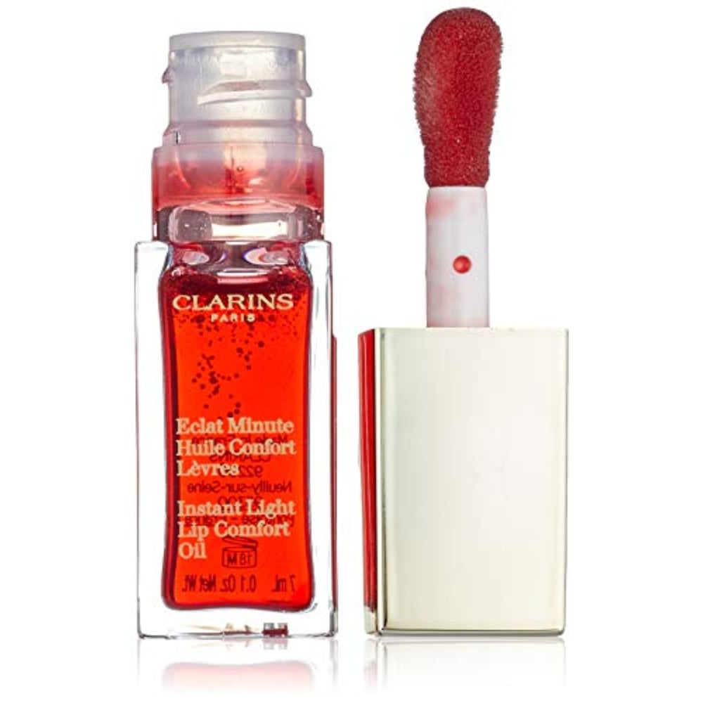 Clarins Instant Light Lip Comfort Oil Red Berry