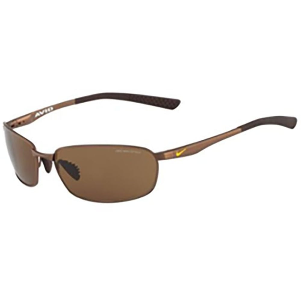 Nike Rectangle Brown Sunglasses For Men 884499492719