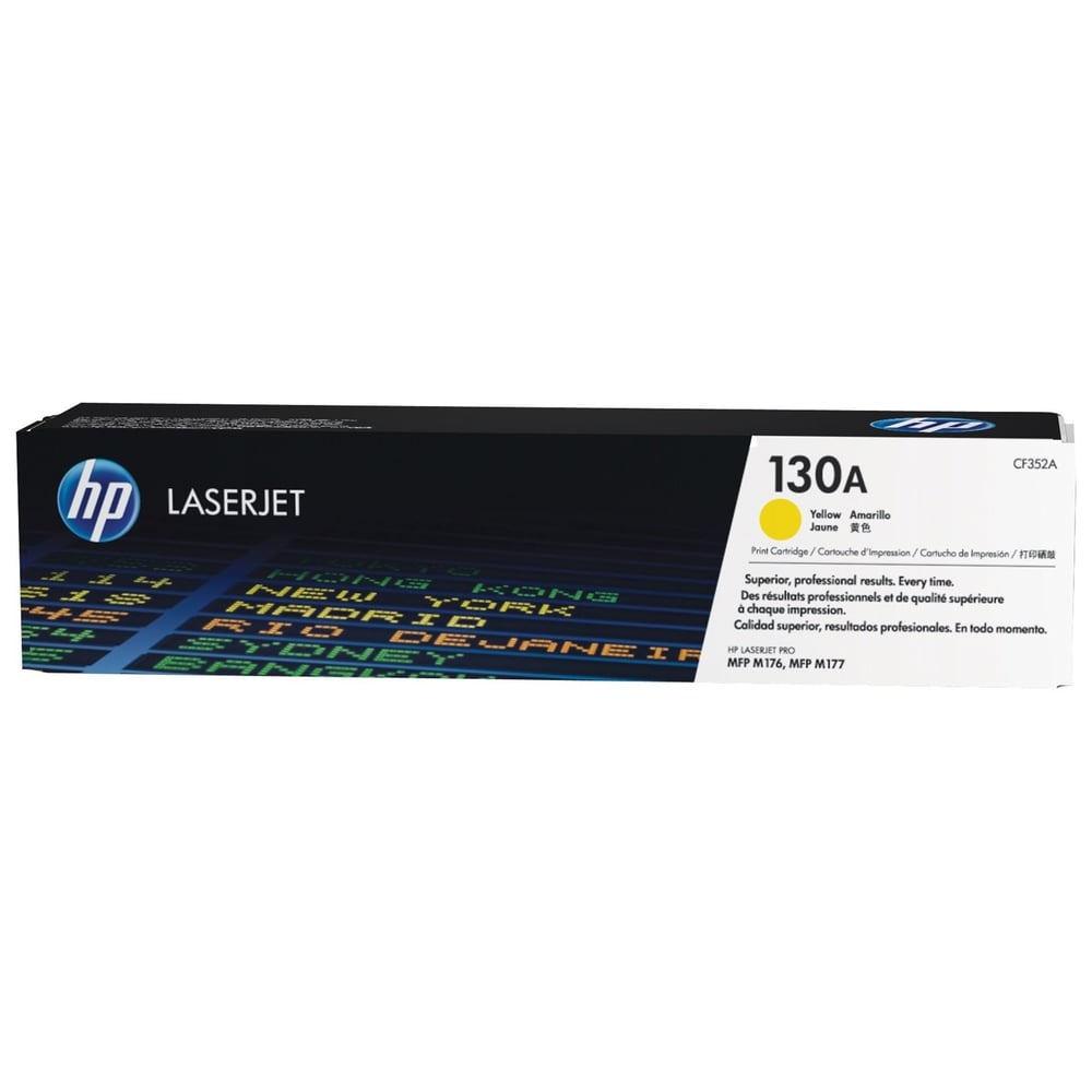 HP 130A CF352A Laserjet Toner Cartridge Yellow HP 130A CF352A Laserjet Toner Cartridge Yellow